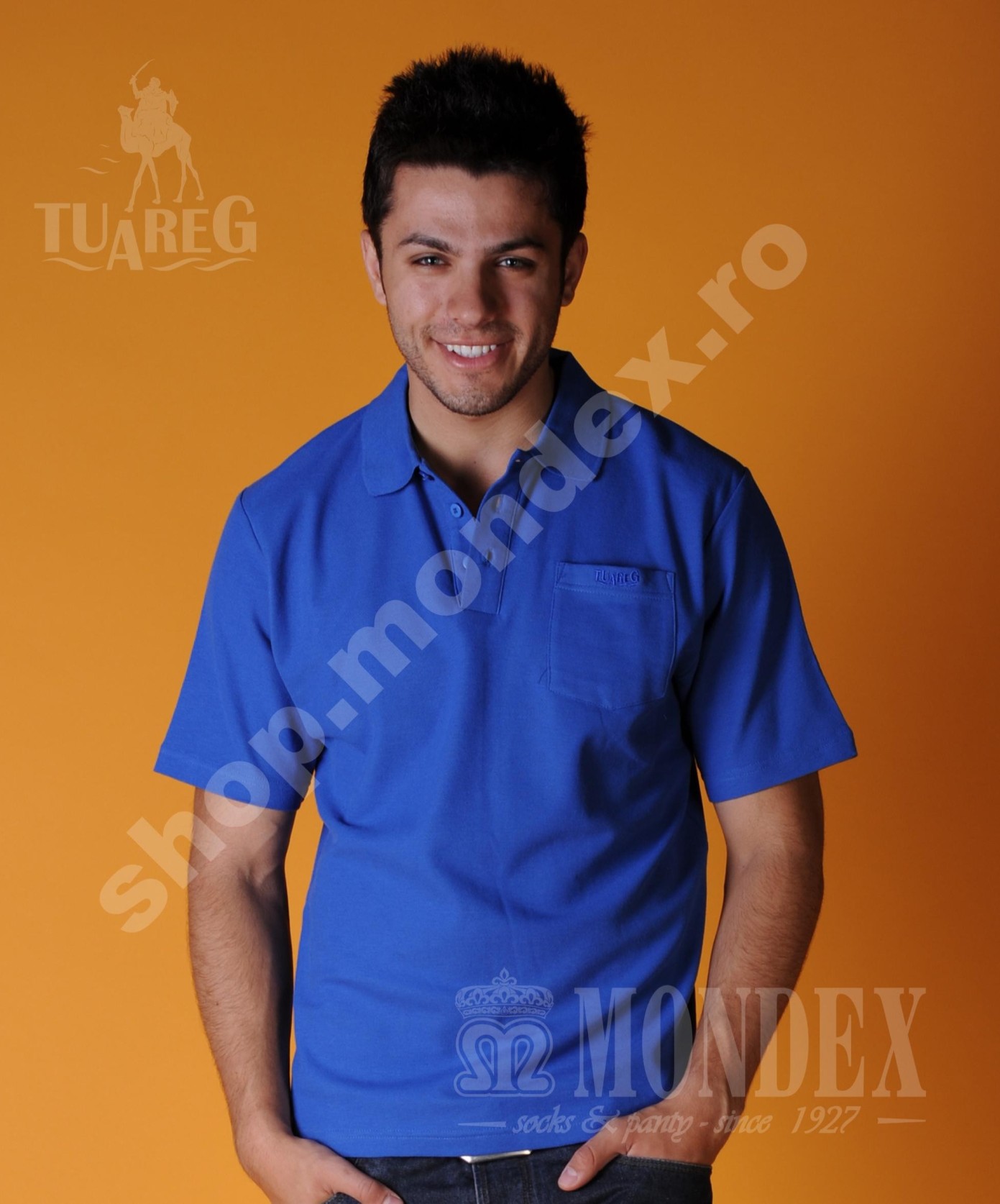 Tricou cu maneca scurta pentru barbati - 8200-1