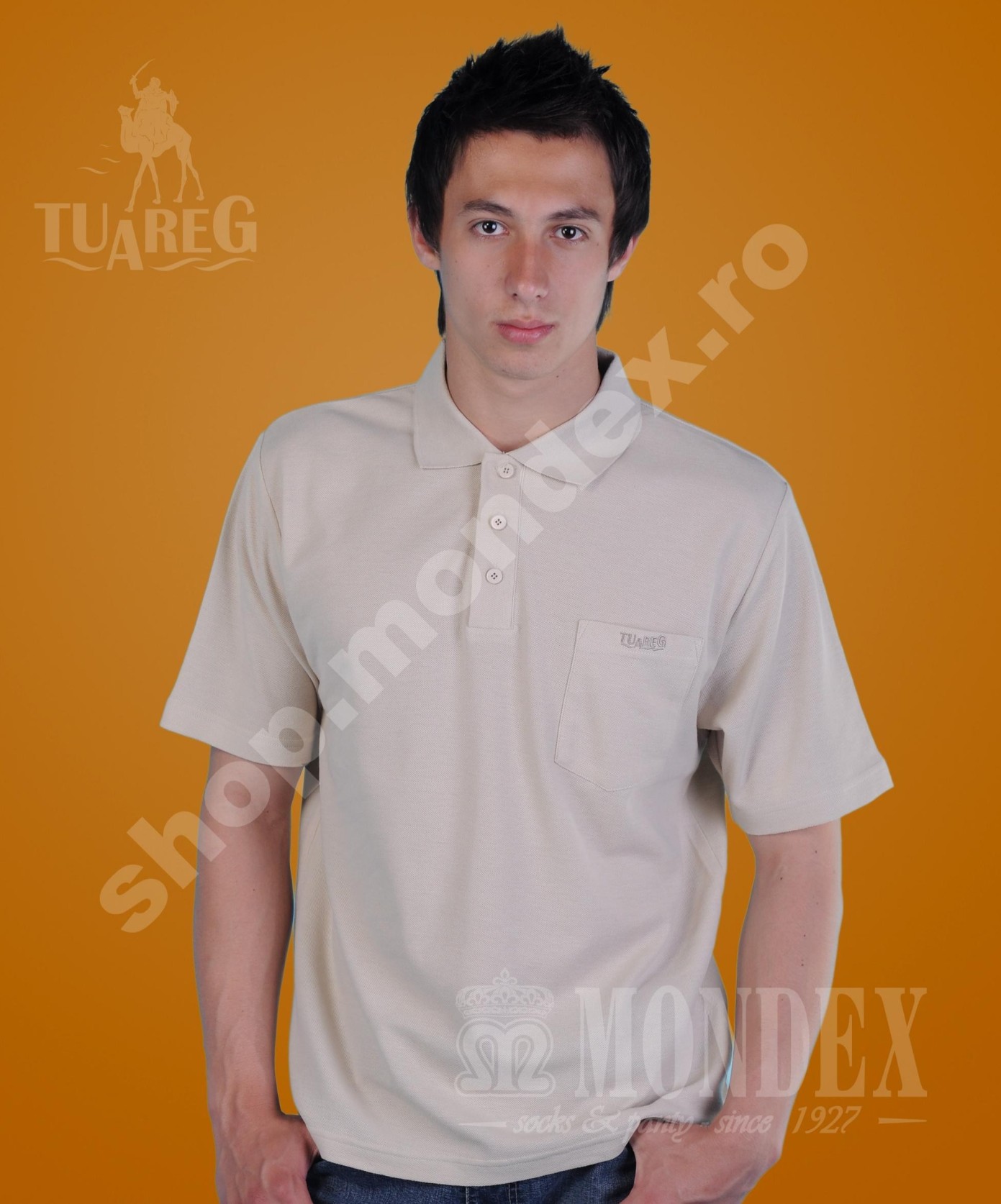 Tricou cu maneca scurta pentru barbati - 8200-1