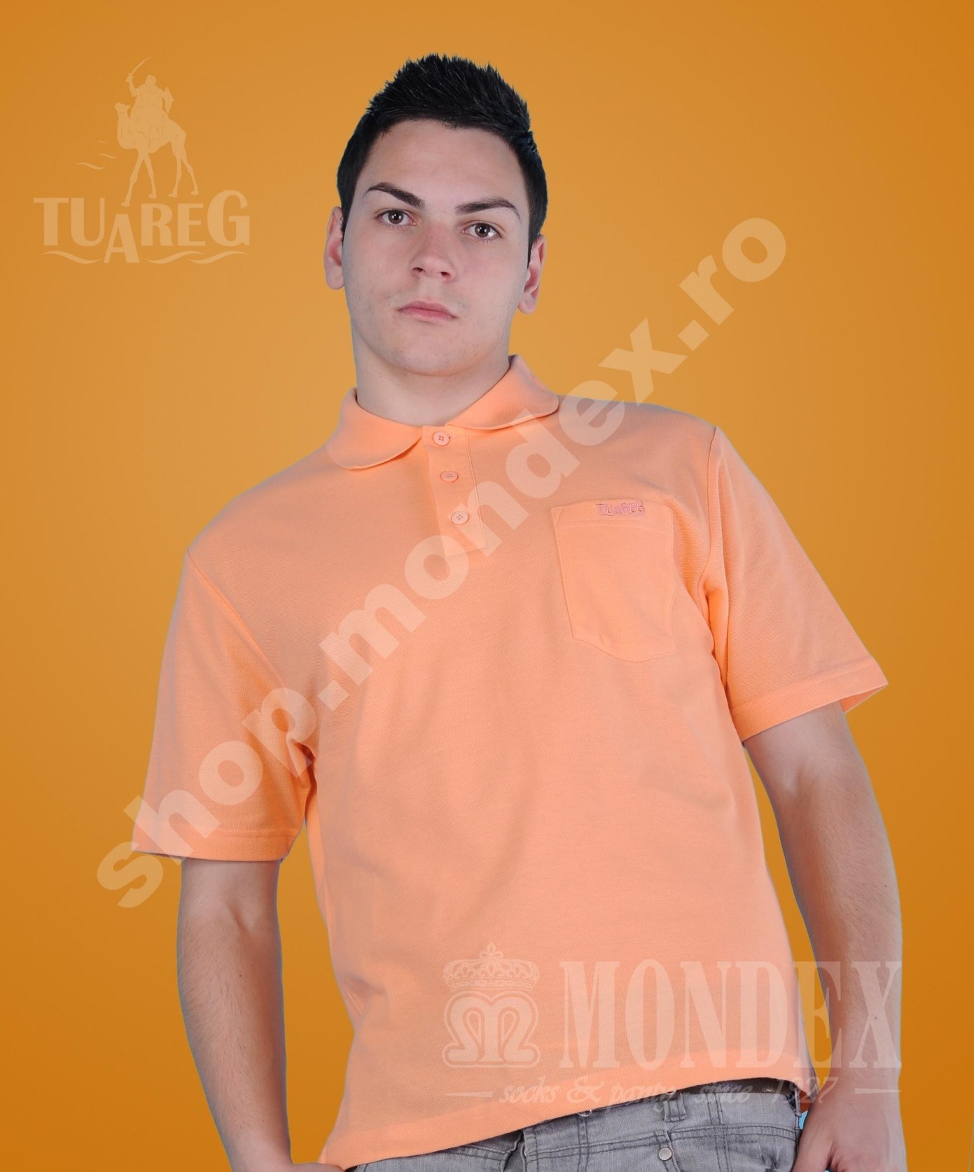 Tricou cu maneca scurta pentru barbati - 8200-1