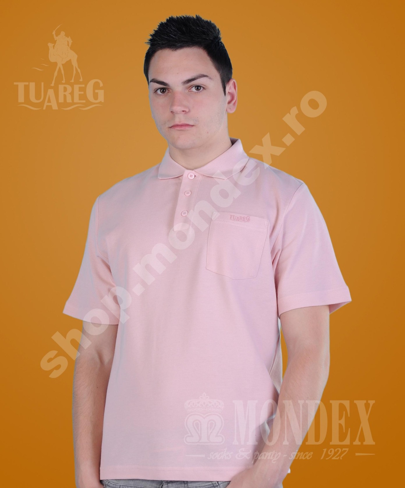 Tricou cu maneca scurta pentru barbati - 8200-1