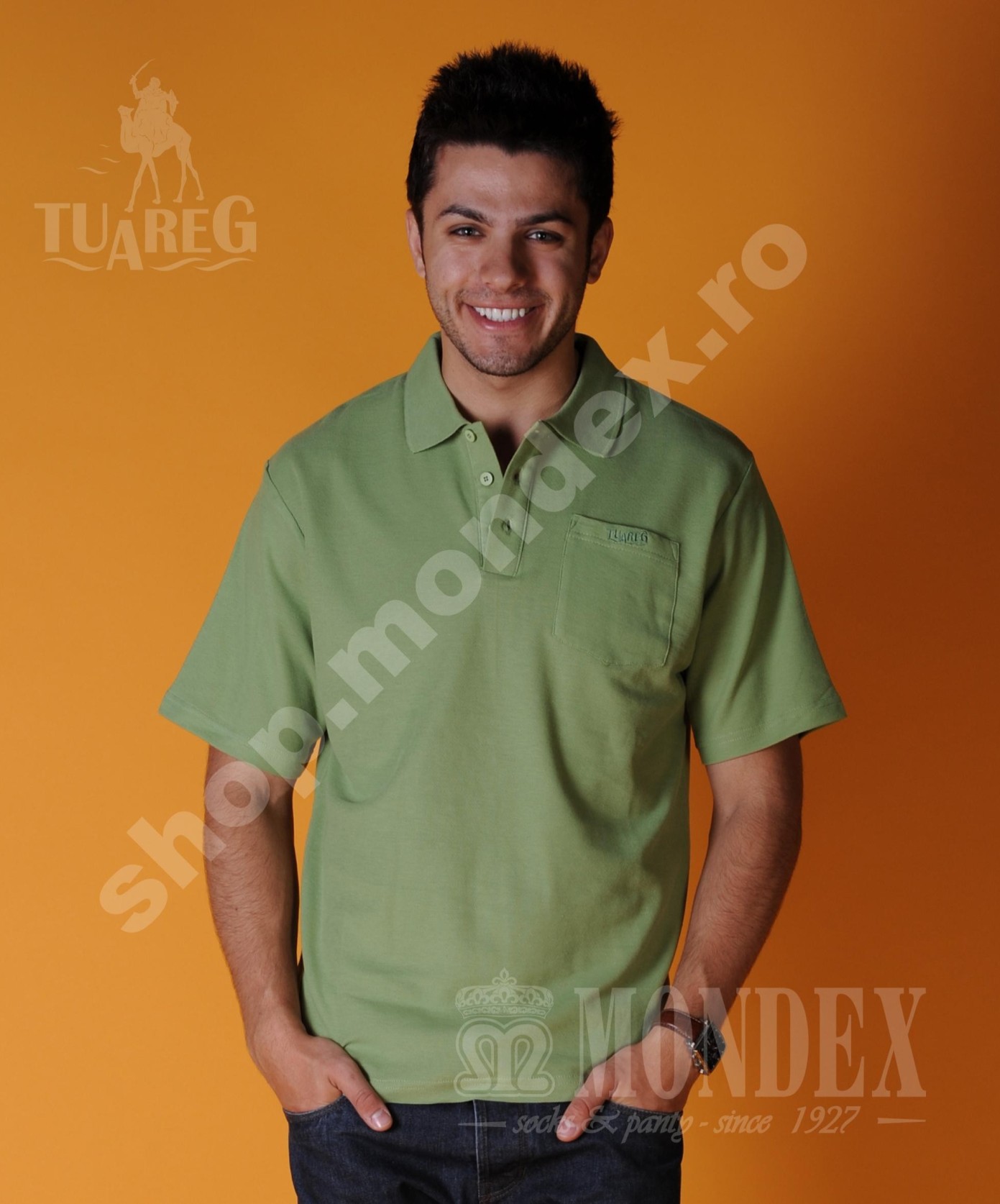 Tricou cu maneca scurta pentru barbati - 8200-1