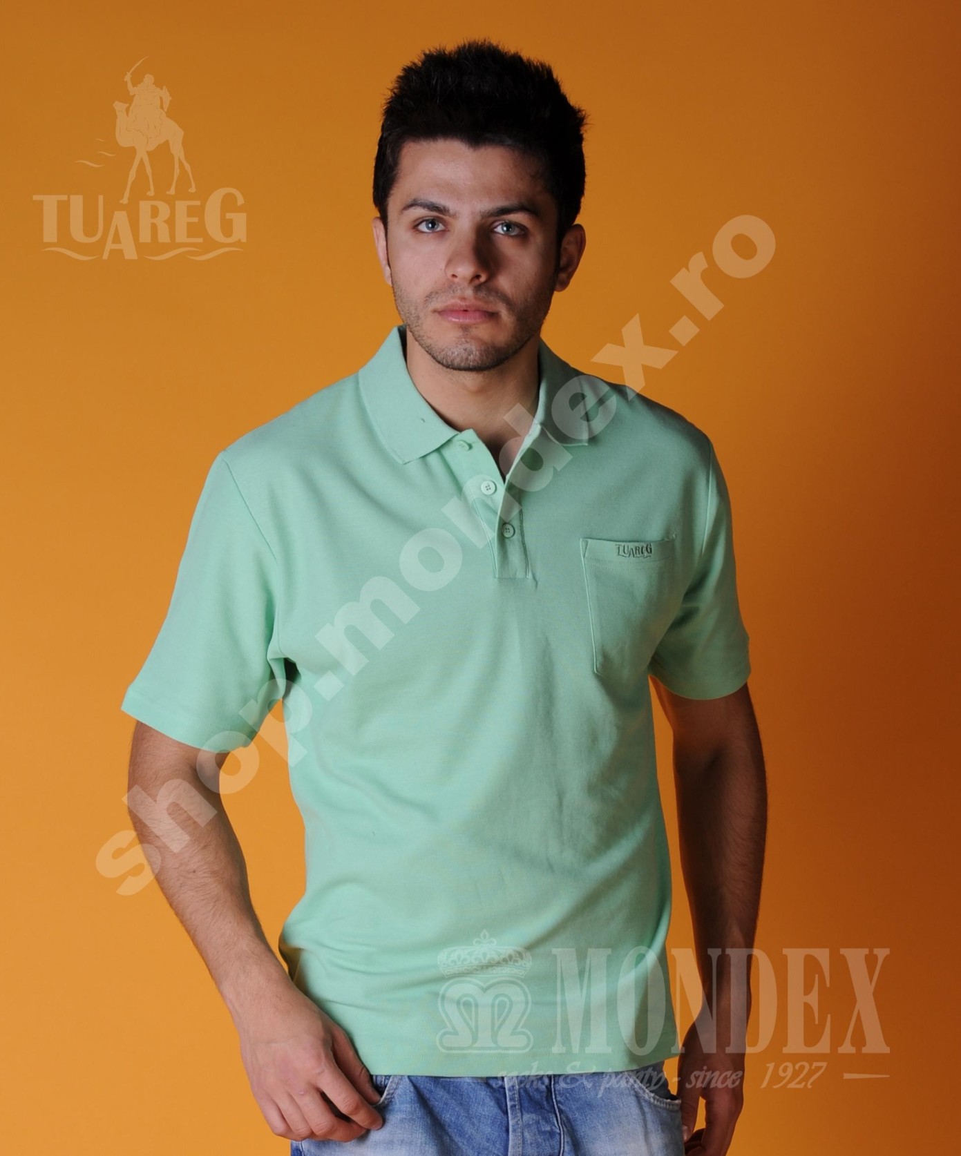 Tricou cu maneca scurta pentru barbati - 8200-1