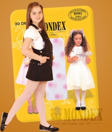 Ciorapi pantaloni pentru copii, 30 den - 604-1