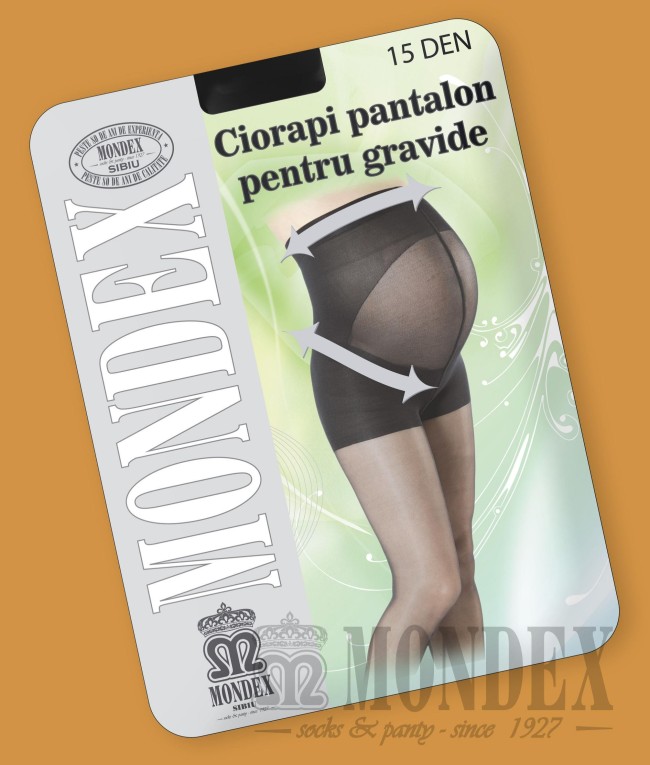 Ciorapi pantalon pentru gravide, 15 den - 988-1