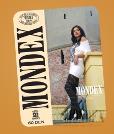 Ciorapi pantalon elasticizati cu model, 60 den - 903-1