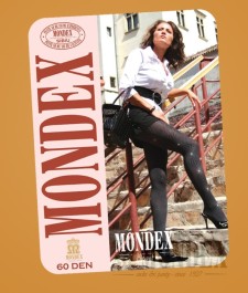 Ciorapi pantalon elasticizati cu model, 60 den - 904-1
