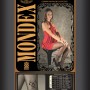 Ciorapi pantalon elasticizati cu model, 15 den - 9008-1
