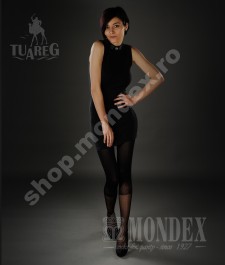 Ciorapi pantalon elasticizati cu model, 30 den - 924-1